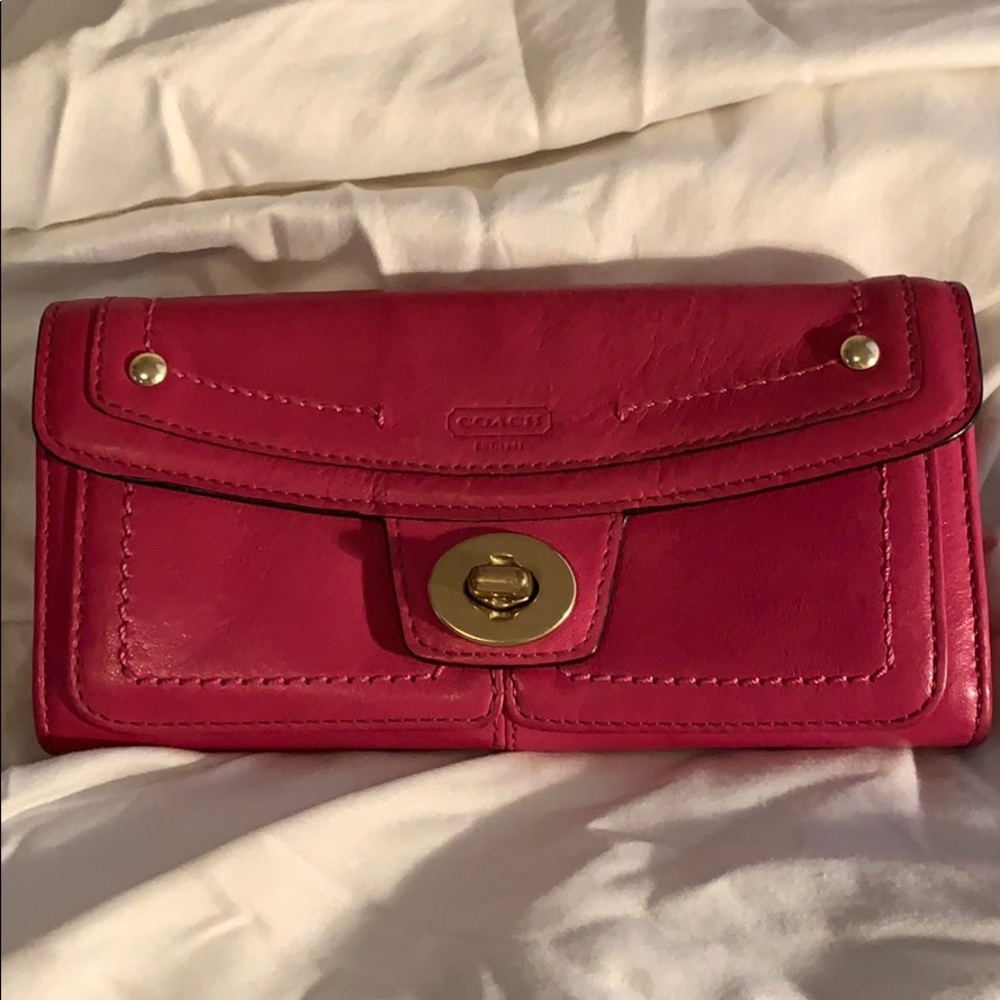 Coach clutch wallet